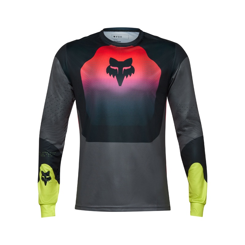 Fox Ranger Long Sleeve Jersey Revise | Black/Pink