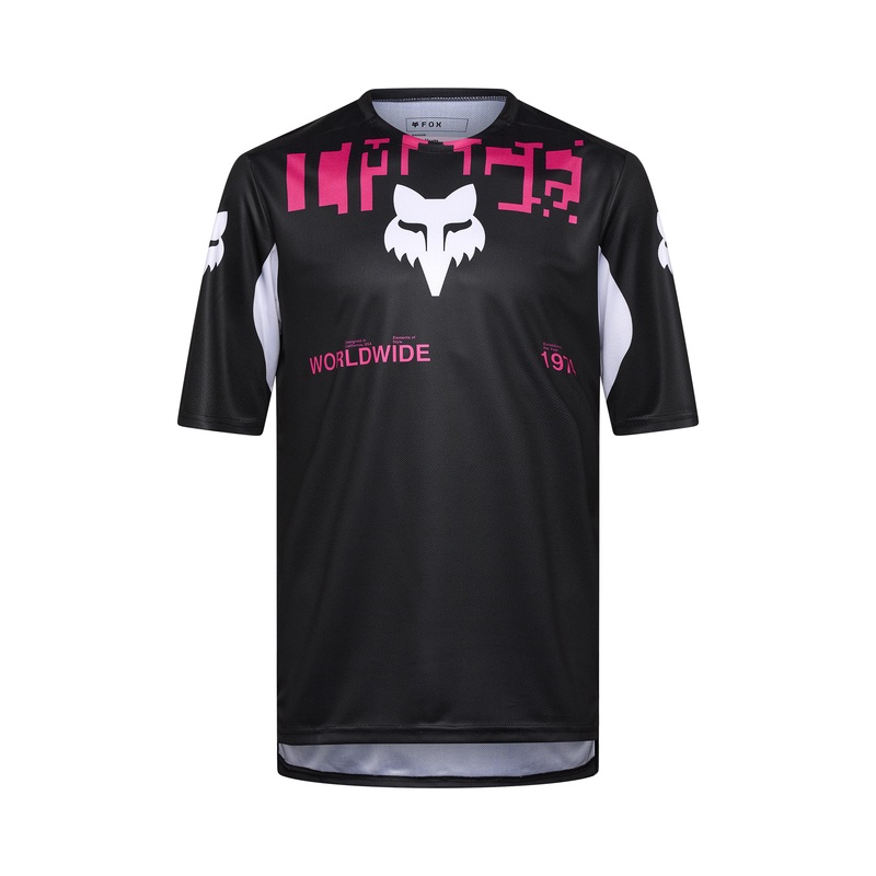 Fox Ranger Short Sleeve Digi Image MTB Jersey | Black