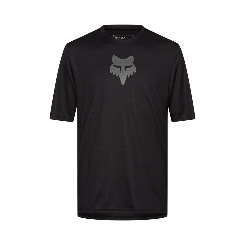 Fox Ranger Short Sleeve Fox Head MTB Jersey | Black