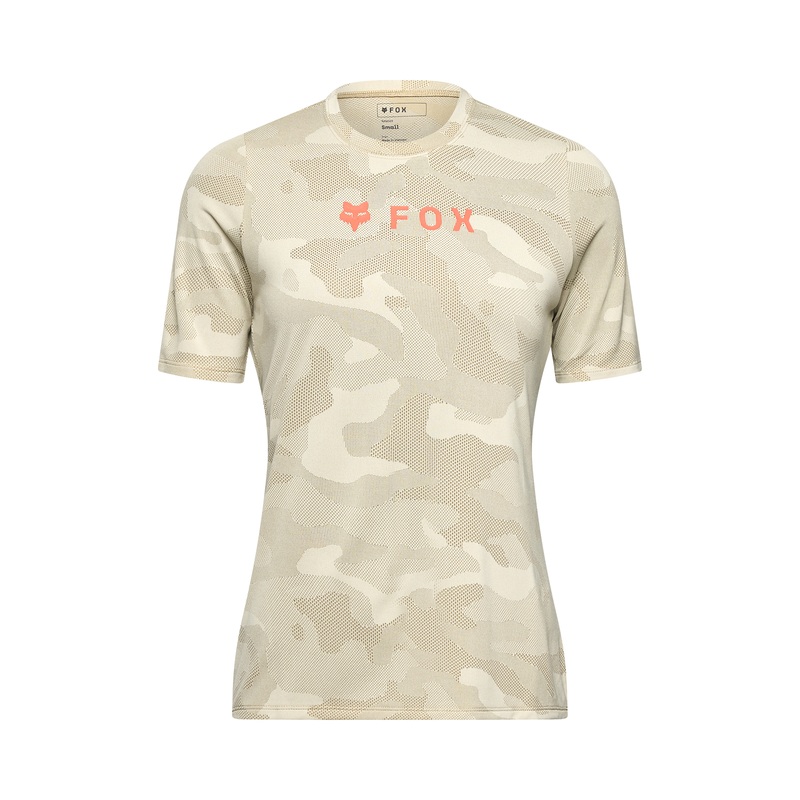 Fox Womens Ranger Tru Dri Short Sleeve MTB Jersey | Cream