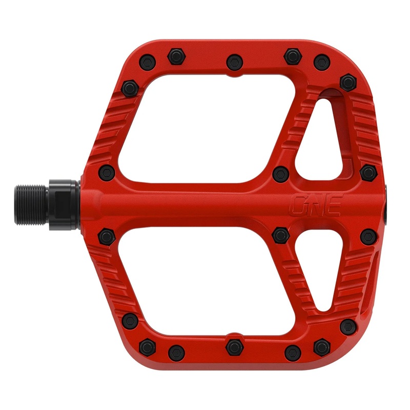 OneUp Flat Composite MTB Pedals | Red