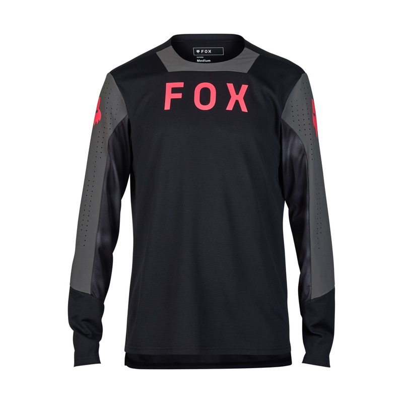 Fox Defend Long Sleeve Jersey Taunt | Black
