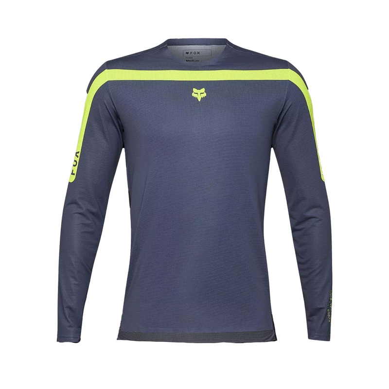 Fox Flexair Aviation Long Sleeve Jersey | Graphite