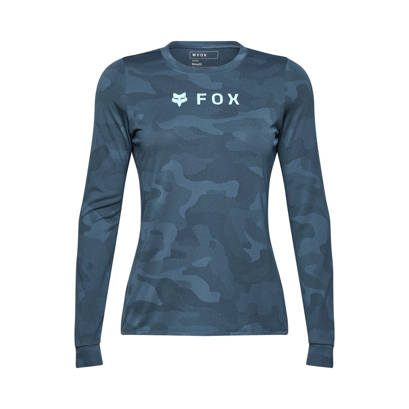 Fox Womens Ranger Tru Dri Long Sleeve MTB Jersey | Dark Vintage Blue