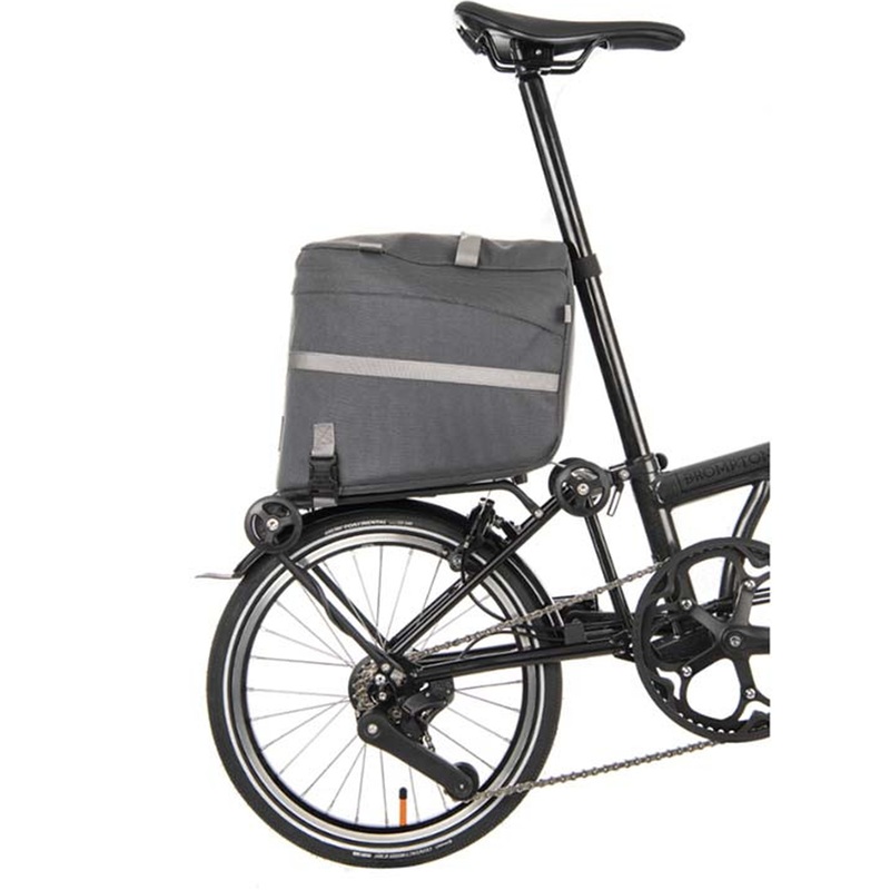Brompton Borough Roller Rack Bag | Dark Grey
