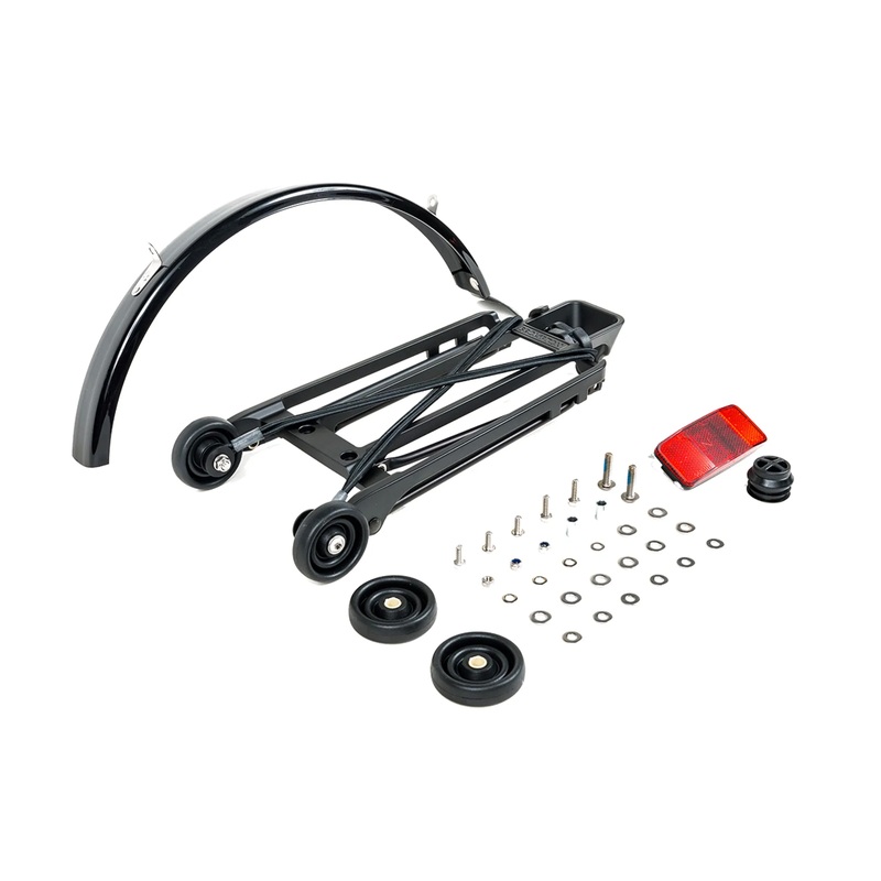 Brompton Rear Rack Complete Set | Black