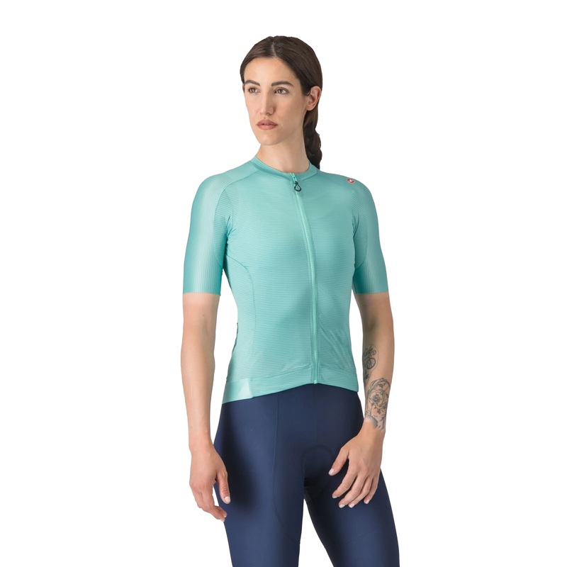 Castelli Espresso Womens Jersey | Pool Blue