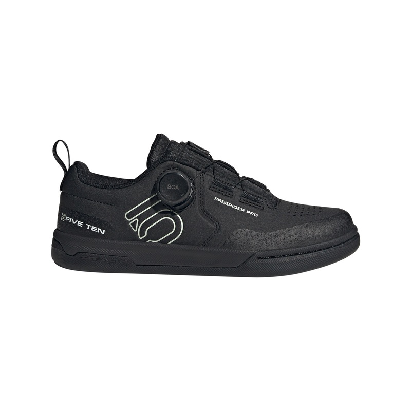 Five Ten Womens BOA Freerider Pro MTB Shoes | Core Black/Green/White