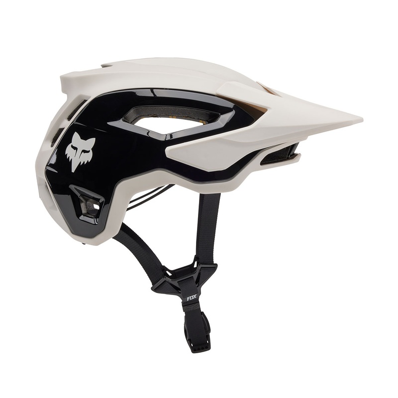 Fox Speedframe Pro Blocked Helmet | Vintage White