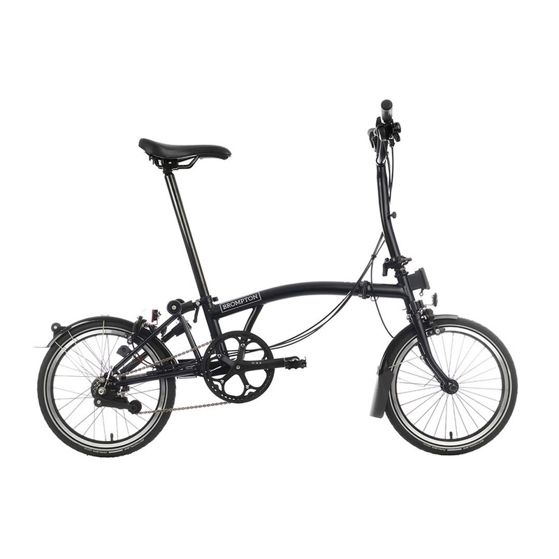Brompton C Line Explore 2025 6 Speed | Mid Bar | Matte Black