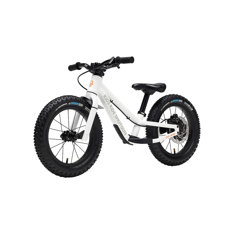 Kids Ride Shotgun Dirt Hero 14 Balance Bike With Brake