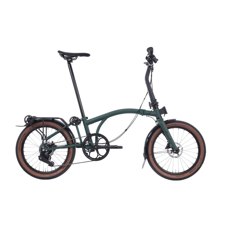 Brompton G Line with Roller Frame | 8 Speed | Forest Green