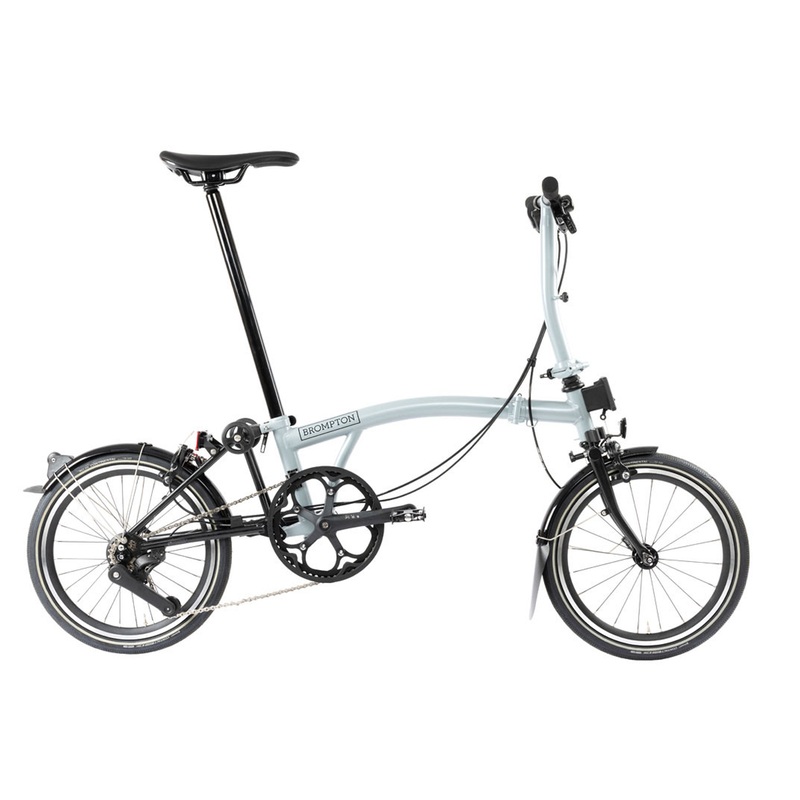 Brompton P Line Explore 2025 12 Speed | Low Bar | Lunar Ice