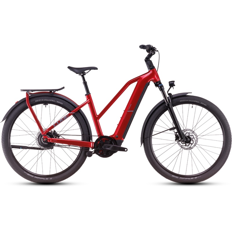 Cube Kathmandu Hybrid Comfort Pro 800 2025 | Trapeze | Electric Red