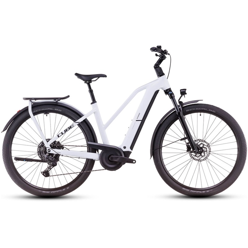 Cube Kathmandu Hybrid One Trapeze 800 2025 | Polar White