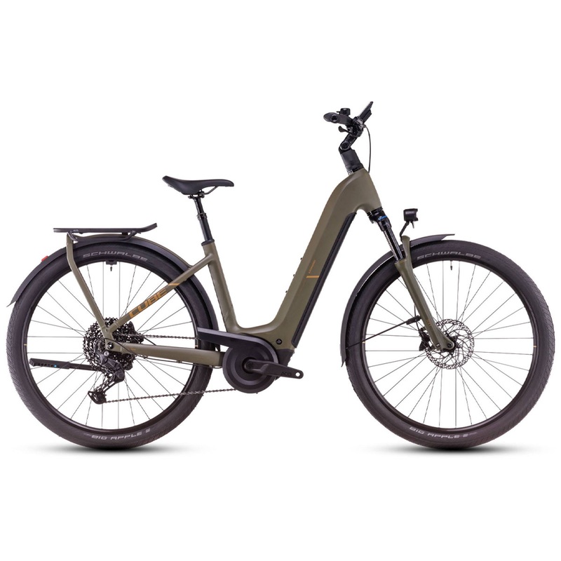 Cube Kathmandu Hybrid Pro 800 Easy Entry 2025 | Dusty Olive
