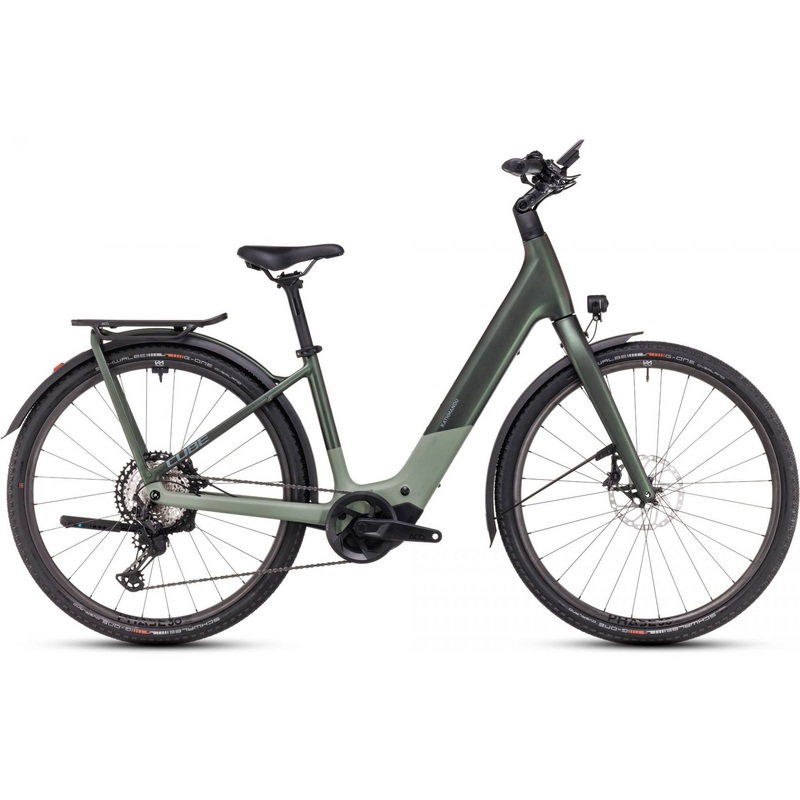 Cube Kathmandu Hybrid C:62 SLT Easy Entry 2025 | Stellar Origano Green