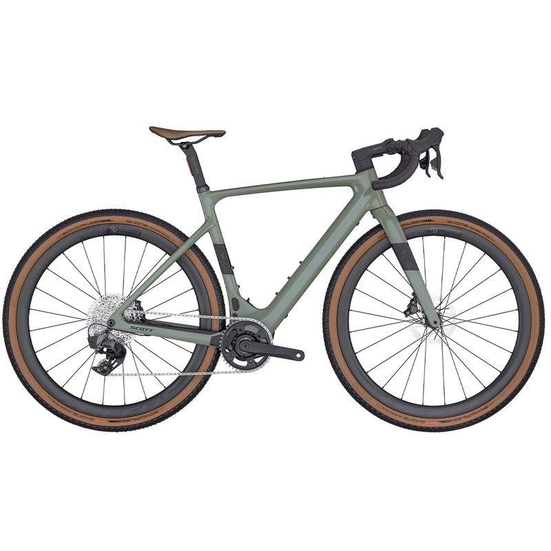 Scott Solace Gravel eRIDE 20 2025 | Undergrowth Green