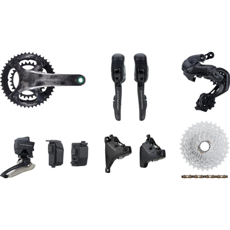 Campagnolo Super Record Wireless Groupset 2×12-spd 29-45 160/160