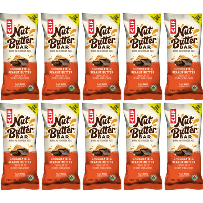 CLIF Bar Nut Butter Bar – 10 Pack