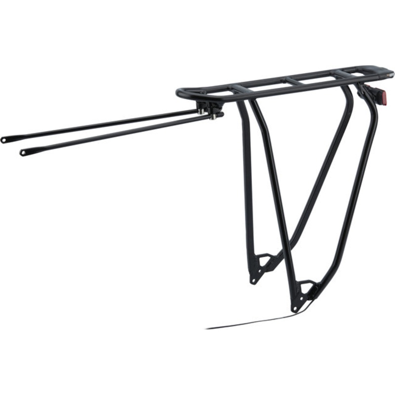 Racktime Shine Evo Light 2.0 Pannier Rack w/ Rear Light for Dynamo Lighting