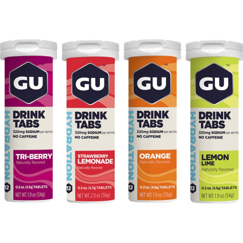 GU Energy Labs Hydration Drink Tabs Effervescent Tablets – 4 Pack