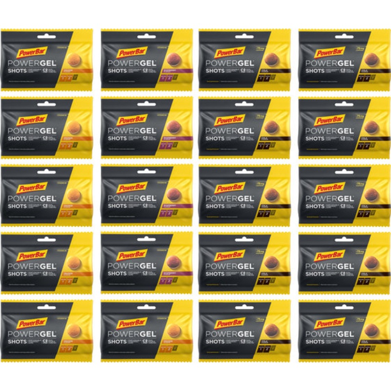 Powerbar PowerGel Shots Fruit Gummies – 20 Bags
