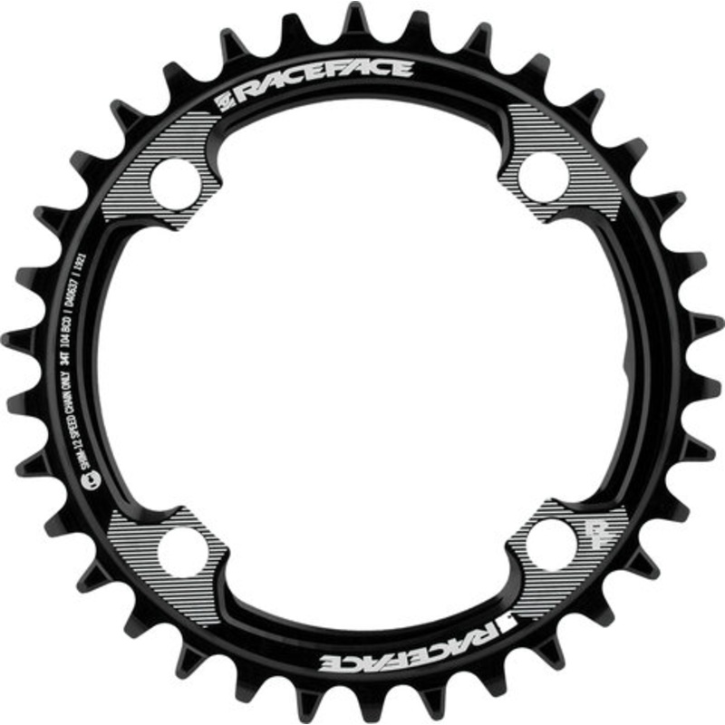 Race Face Narrow Wide Chainring, 4-Arm, 104 mm BCD for Shimano, 12-speed