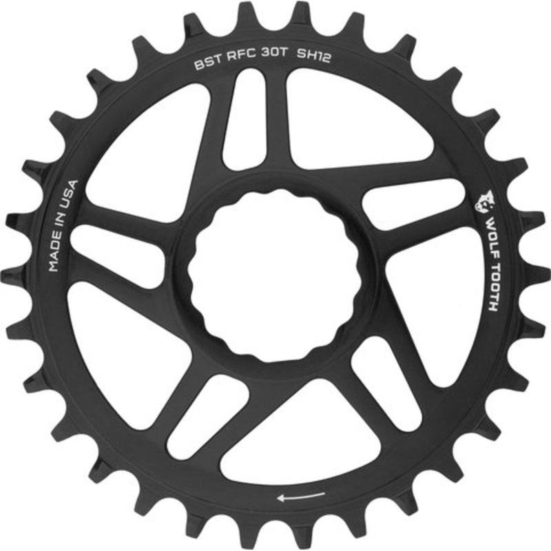 Wolf Tooth Components Direct Mount Boost Race Face Chainring for Shimano HG  12-speed Chains