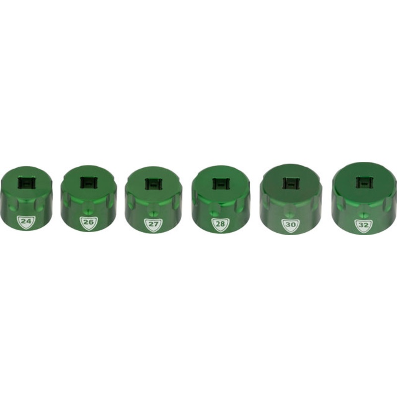 Abbey Bike Tools Suspension Top Cap Socket Attachment Set
