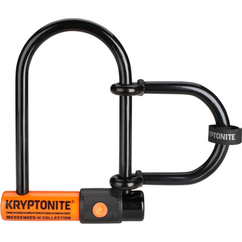 Kryptonite Messenger Mini  U-lock with Wheel Extension