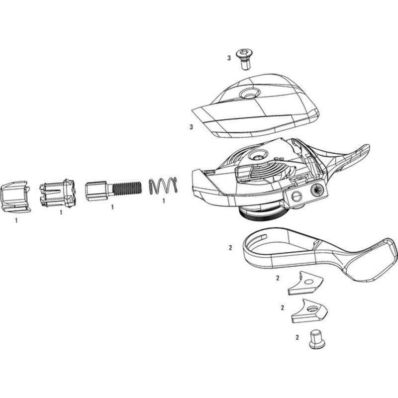 SRAM Eagle XX1 Shifter Spare Parts