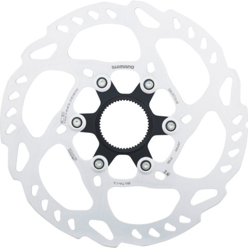 Shimano SM-RT70 Center Lock Brake Rotor for SLX w/ Internal Teeth