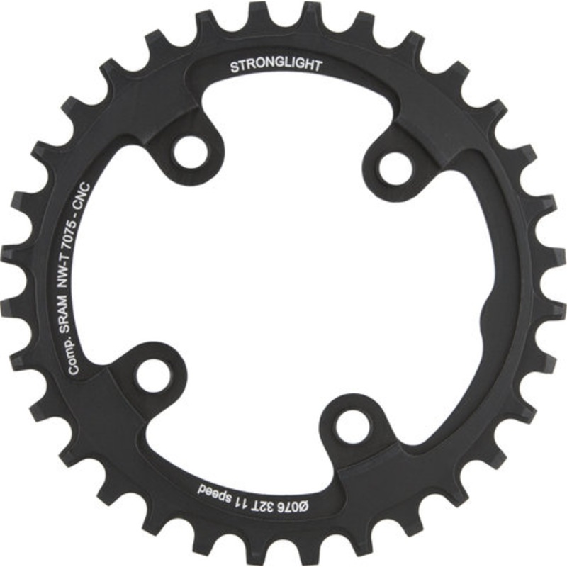 Stronglight SRAM XX1 Chainring 11-speed, 4-Arm, 76 mm BCD