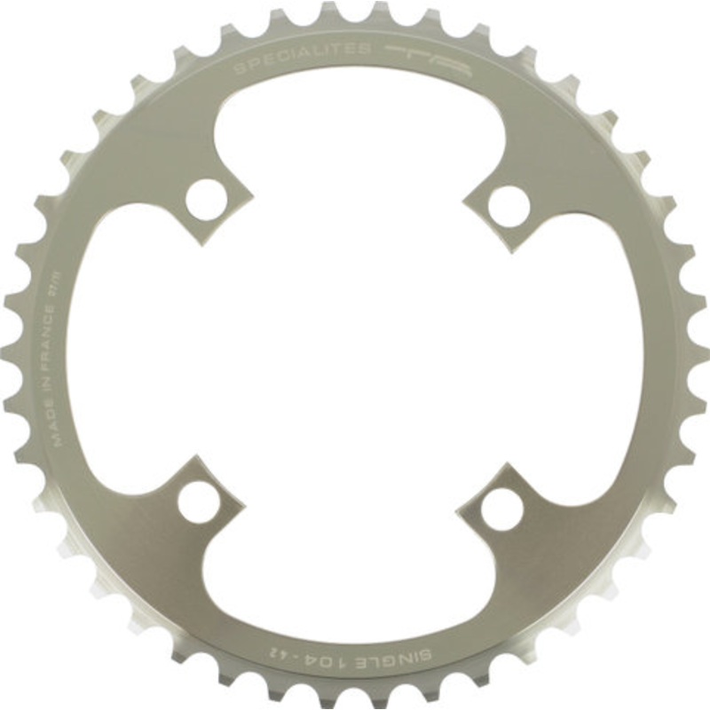 TA Single Chainring, 4-arm, 104 mm BCD
