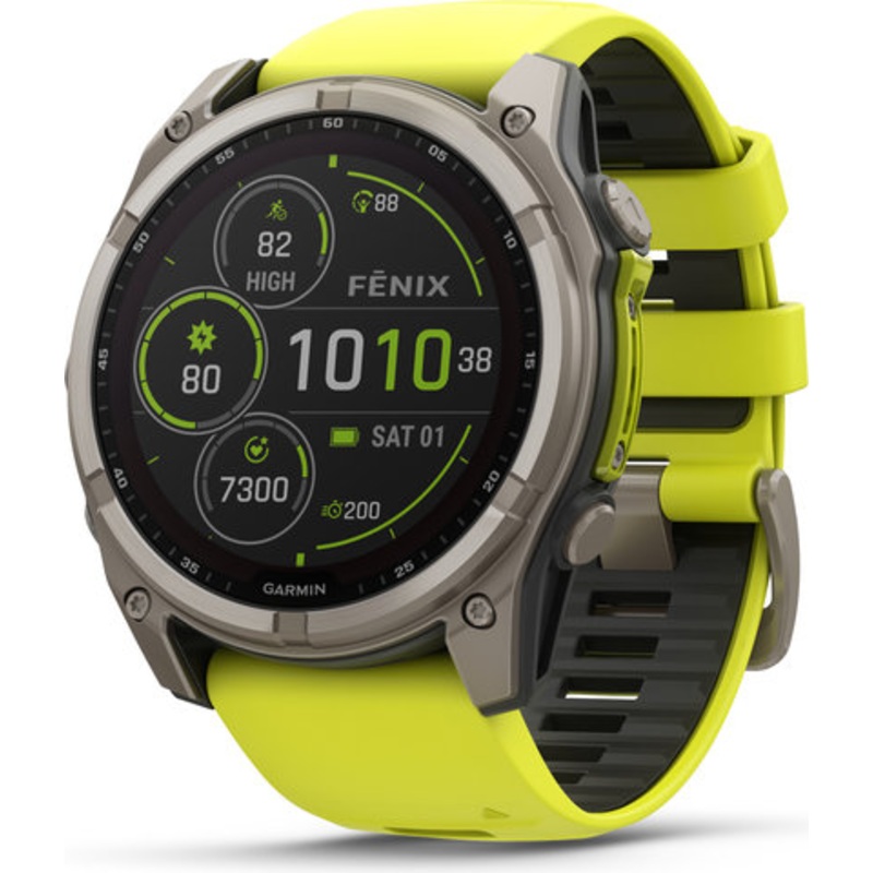 Garmin fenix 8 Solar Sapphire Titanium GPS 51 mm Multisport Smartwatch