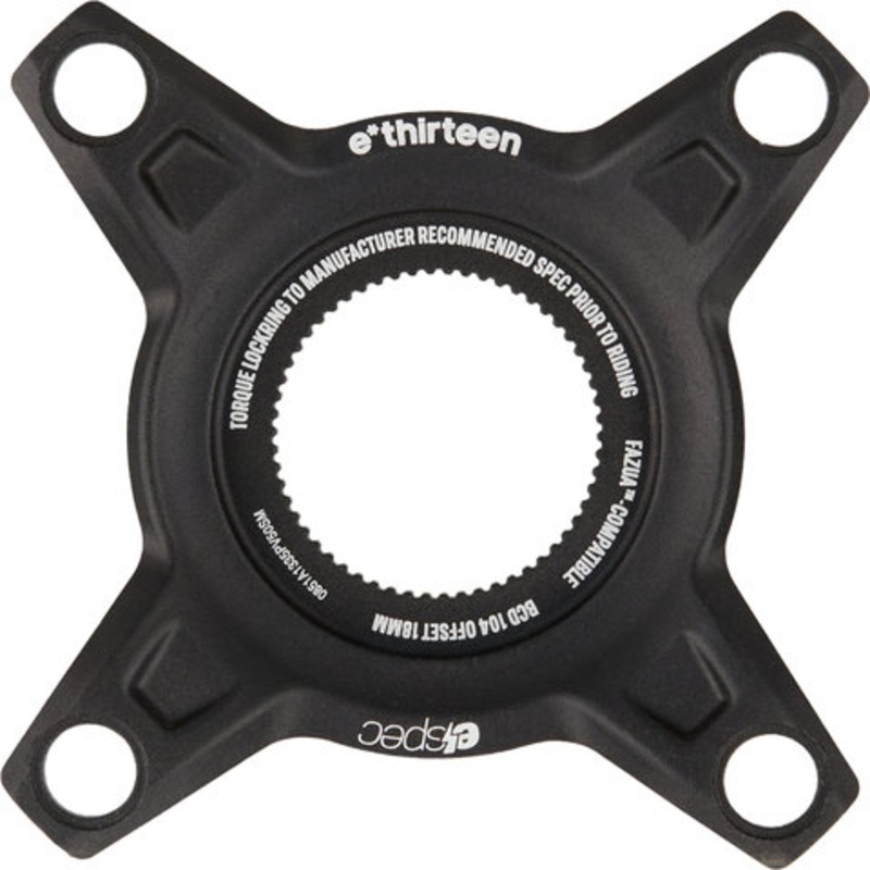 e*thirteen e*spec Direct Mount Spider 104 mm for Fazua Ride 60