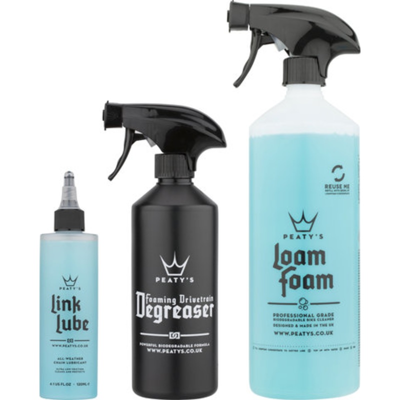 Peaty’s Wash Degrease Lubricate Cleaning Set