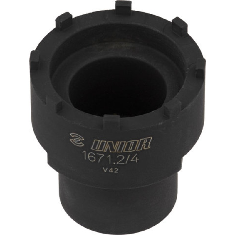 Unior Bike Tools Bottom Bracket Tool 1671.2/4 for Shimano Octalink w/ External Grooves