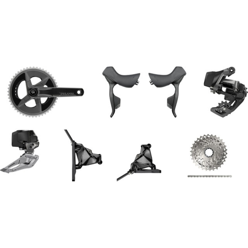 SRAM Rival eTap AXS HRD FM Powermeter Group 2×12-speed 35-48