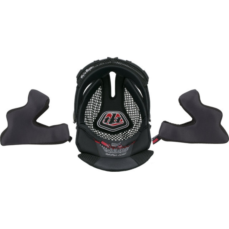 Troy Lee Designs Headliner Pad Set   3D Cheekpads for D3 Helmets