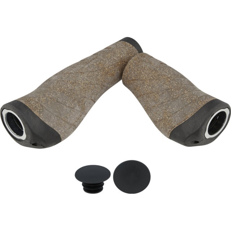 CONTEC Tour Pro Cork Handlebar Grips for Twist Shifters