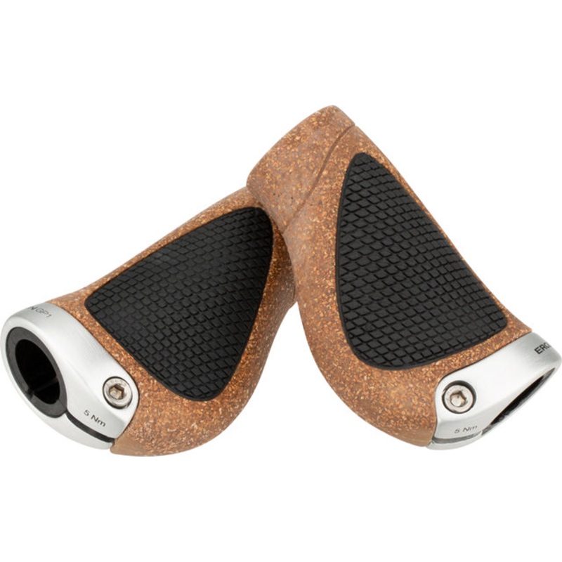 Ergon GP1 BioKork Gripshift Grips for Twist Shifters (Two-Sided)