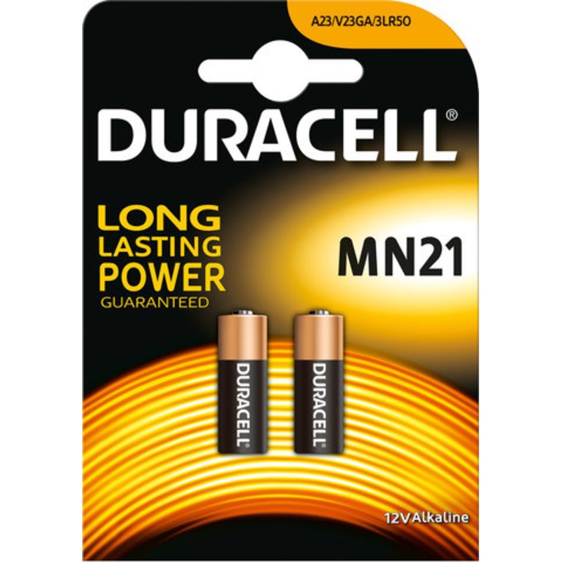 Duracell Alkaline Battery MN21/LR23 – 2 Pack