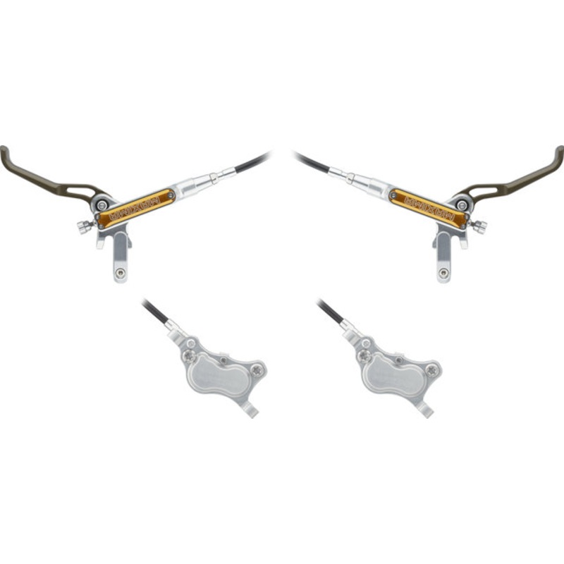 Trickstuff Maxima front rear set disc brake with Beta high-pressure hose