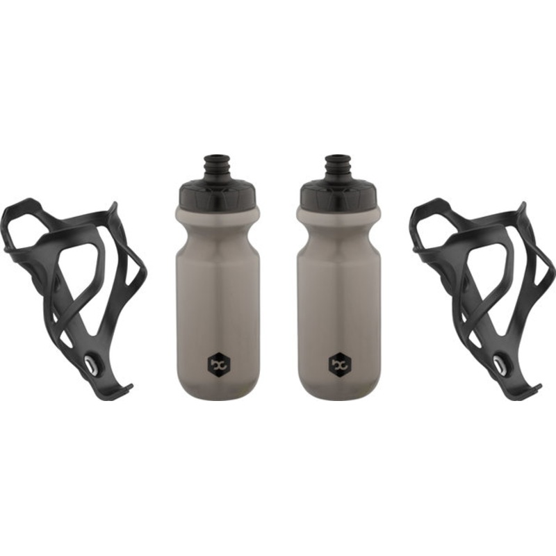 bc basic Refuel Bottle Cage Set w/ Drink Bottles 600 ml