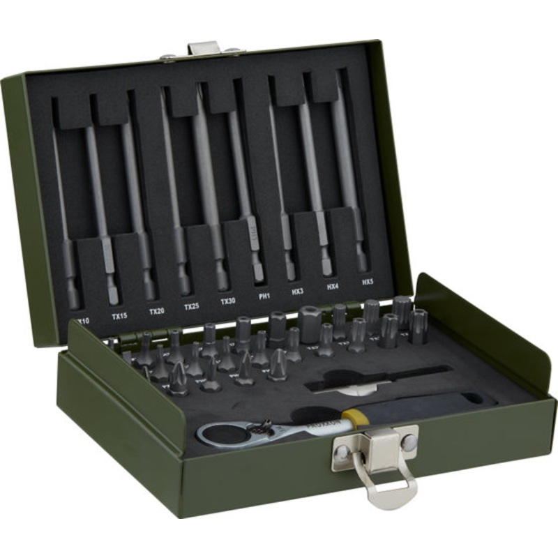 Proxxon 1/4″ Precision Mechanic’s Set w/ MICRO Bit Ratchet – 36 pieces