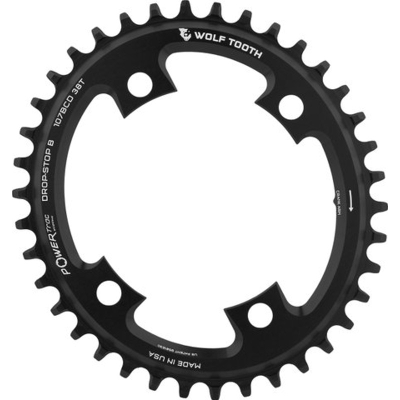 Wolf Tooth Components Elliptical 107 BCD Chainring for SRAM