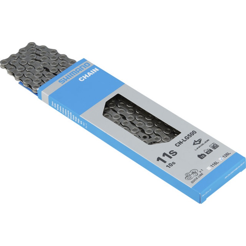 Shimano E-bike Quick-Link Chain CN-LG500 Linkglide 9-/10-/11-speed