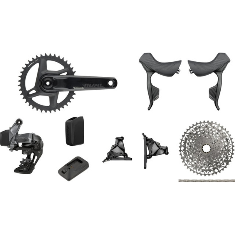SRAM Rival 1 Wide XPLR 1×12-speed 40 eTap AXS Groupset